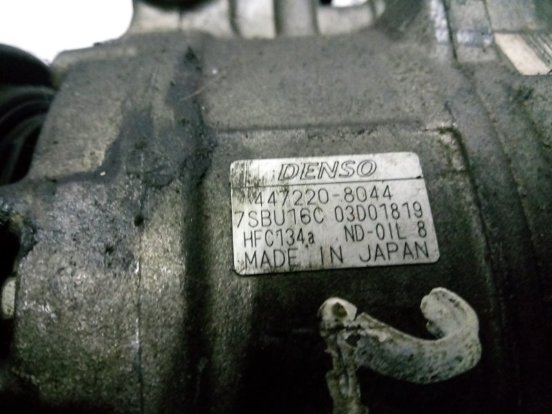 Recambio de compresor aire acondicionado para saab 9-5 berlina 2.3 turbo cat referencia OEM IAM 4472208044  
							