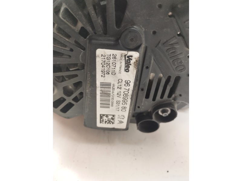 Recambio de alternador para opel crossland x 1.2 referencia OEM IAM 9670899580  