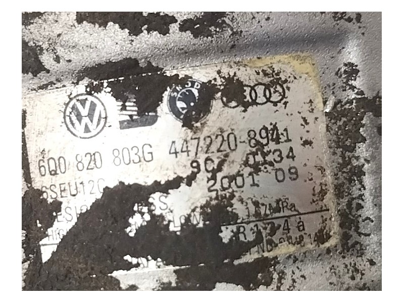 Recambio de compresor aire acondicionado para volkswagen polo (9n1) 1.2 12v referencia OEM IAM 6Q0820803G  