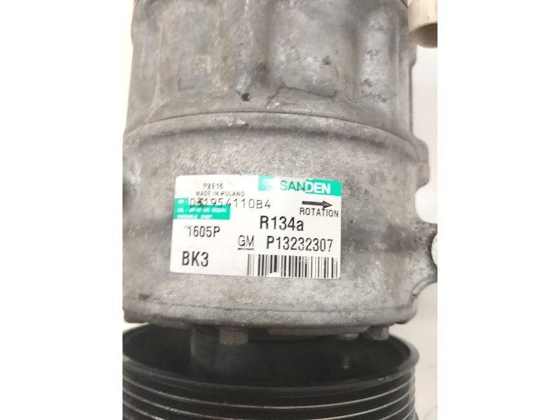 Recambio de compresor aire acondicionado para opel insignia sports tourer sport referencia OEM IAM P13232307  