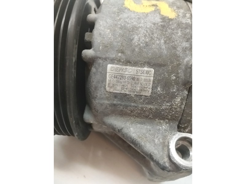 Recambio de compresor aire acondicionado para toyota auris 1.4 turbodiesel cat referencia OEM IAM 5TSE10C  