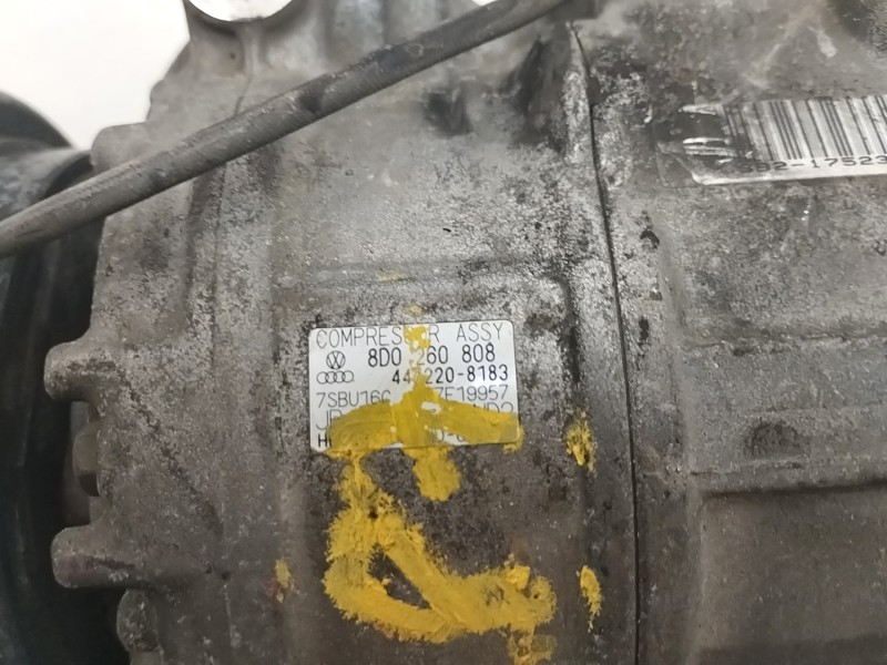 Recambio de compresor aire acondicionado para volkswagen passat berlina (3b3) advance referencia OEM IAM 8D0260808  