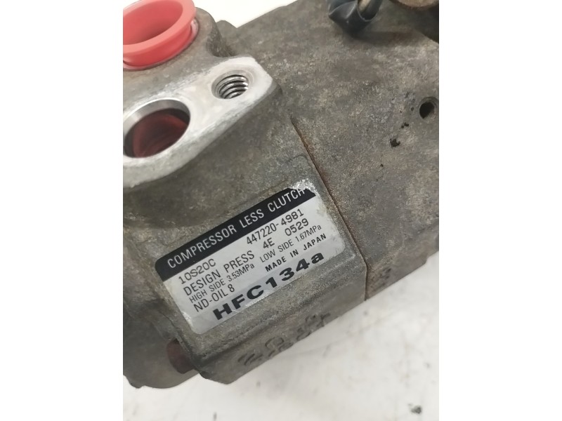 Recambio de compresor aire acondicionado para chrysler voyager (rg) 2.5 crd cat referencia OEM IAM 4472204981  