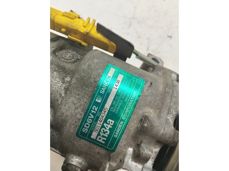 Recambio de compresor aire acondicionado para peugeot 307 (s1) 1.6 16v cat referencia OEM IAM SD6V12  