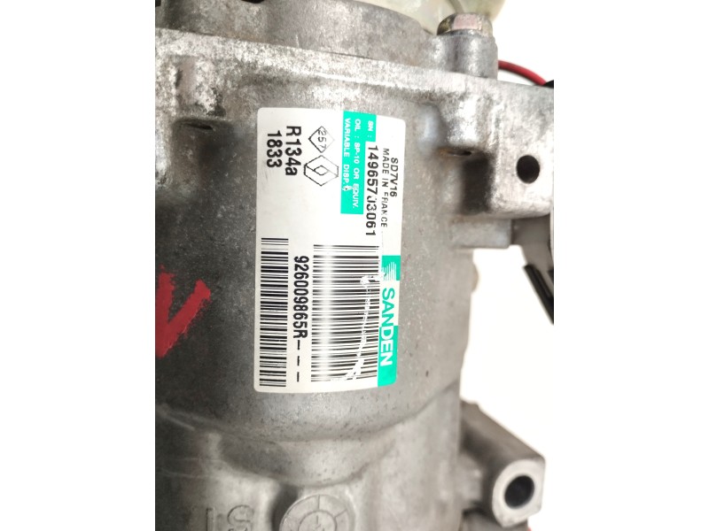 Recambio de compresor aire acondicionado para nissan qashqai (j10) tekna premium referencia OEM IAM 926009865R  