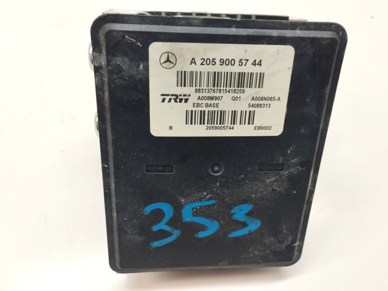 Recambio de abs para mercedes-benz clase c (w205) lim. c 200 d (205.001) referencia OEM IAM A2059005744  