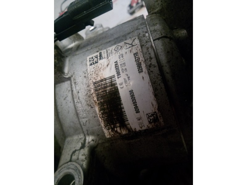 Recambio de compresor aire acondicionado para dacia duster ii 1.5 blue dci diesel fap cat referencia OEM IAM 926001571R  