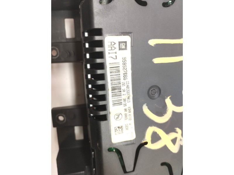 Recambio de pantalla multifuncion para chevrolet cruze 1.6 cat referencia OEM IAM 95952766G  