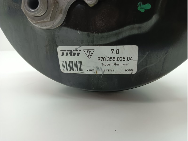 Recambio de servofreno para porsche panamera 4.8 v8 turbo cat referencia OEM IAM 97035502504  
