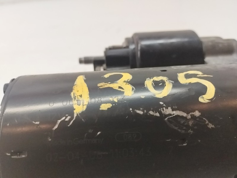 Recambio de motor arranque para peugeot 307 (s1) 2.0 hdi cat referencia OEM IAM 0001108183  