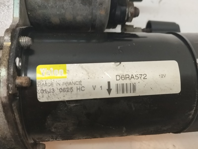 Recambio de motor arranque para peugeot 307 (s1) 1.6 16v cat referencia OEM IAM D6RA572  