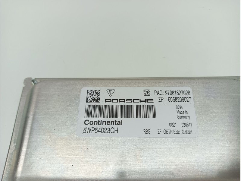 Recambio de centralita cambio automatico para porsche panamera 4.8 v8 turbo cat referencia OEM IAM 97061827026  
