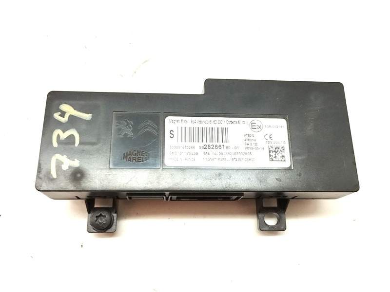 Recambio de modulo electronico para peugeot 3008 1.2 12v e-thp referencia OEM IAM 98282661800  