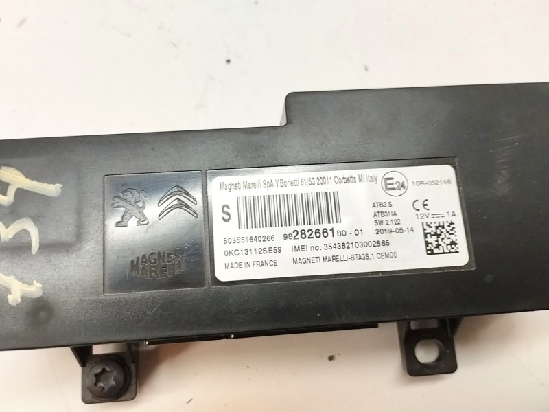 Recambio de modulo electronico para peugeot 3008 1.2 12v e-thp referencia OEM IAM 98282661800  