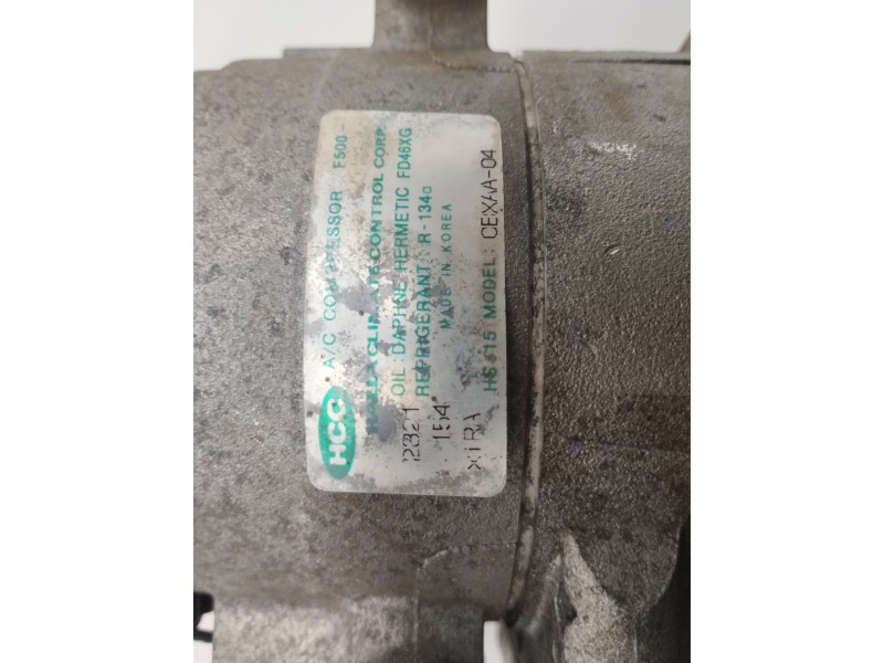Recambio de compresor aire acondicionado para hyundai accent (lc) 1.3 cat referencia OEM IAM CEXAA04  