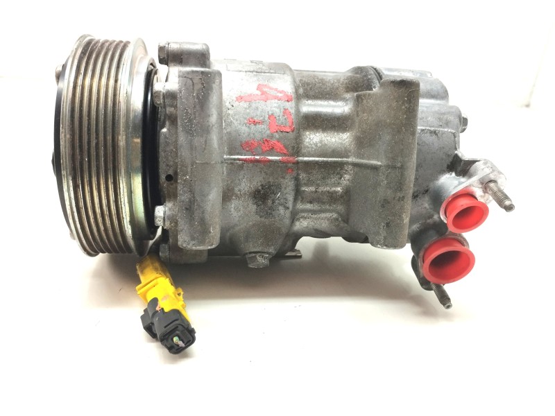 Recambio de compresor aire acondicionado para peugeot 206 berlina 1.6 hdi fap cat (9hz / dv6ted4) referencia OEM IAM 9655191580 