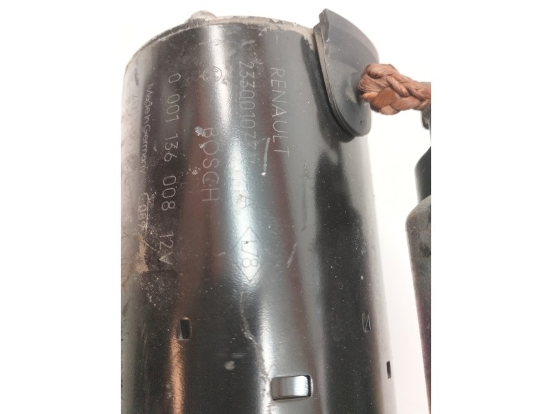 Recambio de motor arranque para renault captur 1.5 dci diesel fap energy referencia OEM IAM 233001073R  