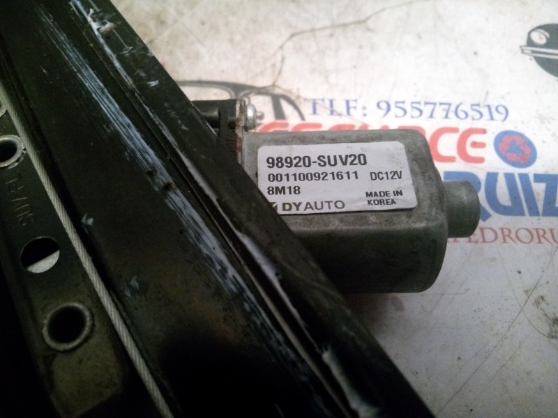 Recambio de motor elevalunas trasero izquierdo para opel mokka x referencia OEM IAM 98920SUV20  