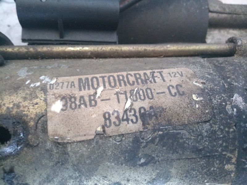 Recambio de motor arranque para ford focus berlina (cak) 1.6 16v cat referencia OEM IAM 98AB11000CC  
							