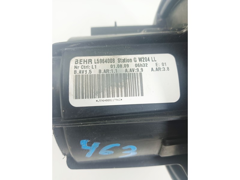 Recambio de ventilador calefaccion para mercedes-benz clase clk (w207) coupe 350 cgi blueefficiency referencia OEM IAM L5964008 
							