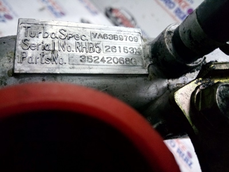 Recambio de turbocompresor para chrysler voyager (gs) 2.5 turbodiesel referencia OEM IAM 352420680  