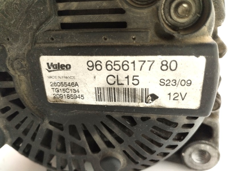 Recambio de alternador para peugeot 206+ básico referencia OEM IAM 9665617780  