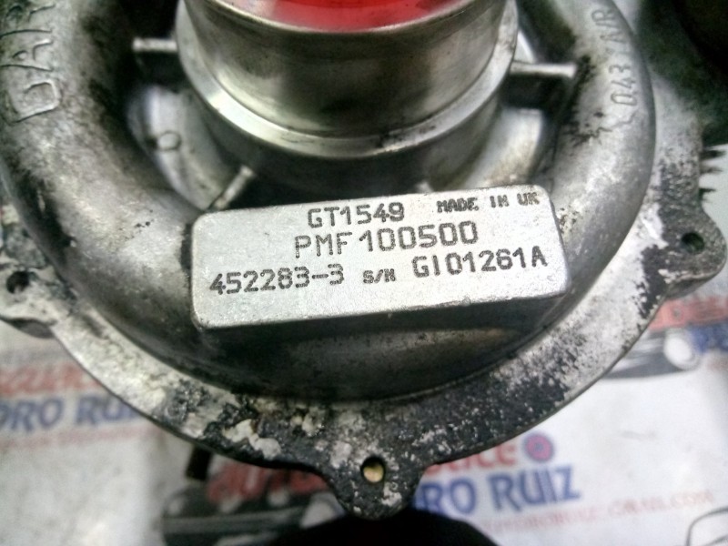 Recambio de turbocompresor para mg serie 25 (rf) 2.0 idt cat referencia OEM IAM 100500  