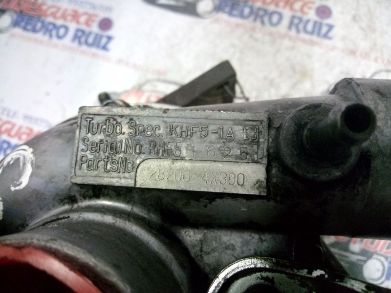 Recambio de turbocompresor para kia carnival ii 2.9 crdi cat referencia OEM IAM 282004X300  