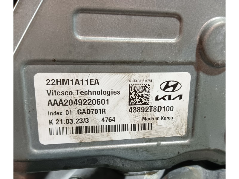 Recambio de caja cambios para kia xceed hybrid referencia OEM IAM BE38PB404969  
							