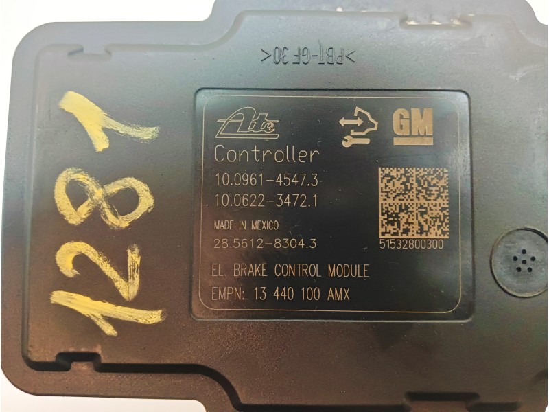 Recambio de abs para opel zafira tourer 1.4 16v turbo cat (a 14 net / luj) referencia OEM IAM 28561283043  