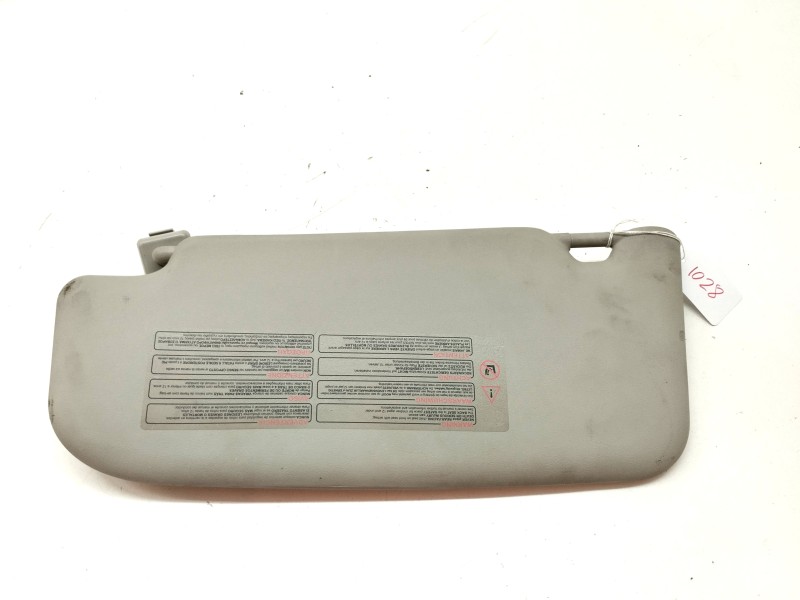 Recambio de parasol derecho para nissan qashqai (j10) tekna premium referencia OEM IAM   