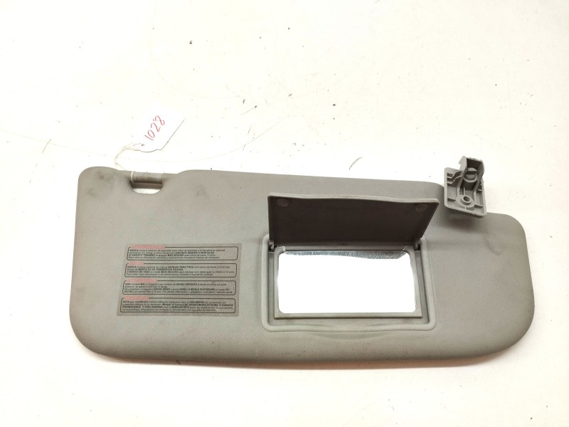 Recambio de parasol derecho para nissan qashqai (j10) tekna premium referencia OEM IAM   