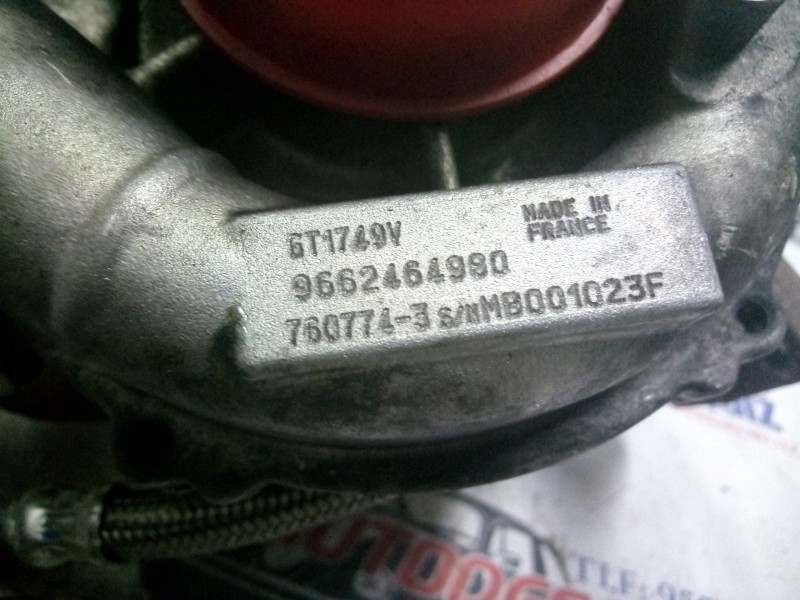Recambio de turbocompresor para ford mondeo ber. (ca2) 2.0 tdci cat referencia OEM IAM 9662464980  