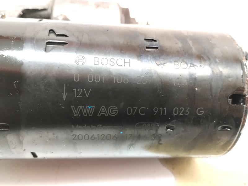 Recambio de motor arranque para audi s6 avant (4f5) 5.2 v10 40v fsi cat (bxa) referencia OEM IAM 0001108237  