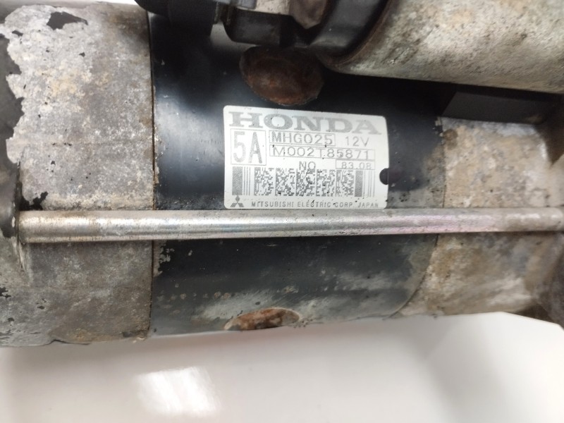 Recambio de motor arranque para honda cr-v (re) 2.2 ctdi referencia OEM IAM MHG025  