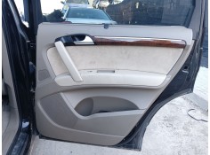 Recambio de guarnecido puerta trasera derecha para audi q7 (4l) 4.2 v8 32v tdi biturbo referencia OEM IAM   