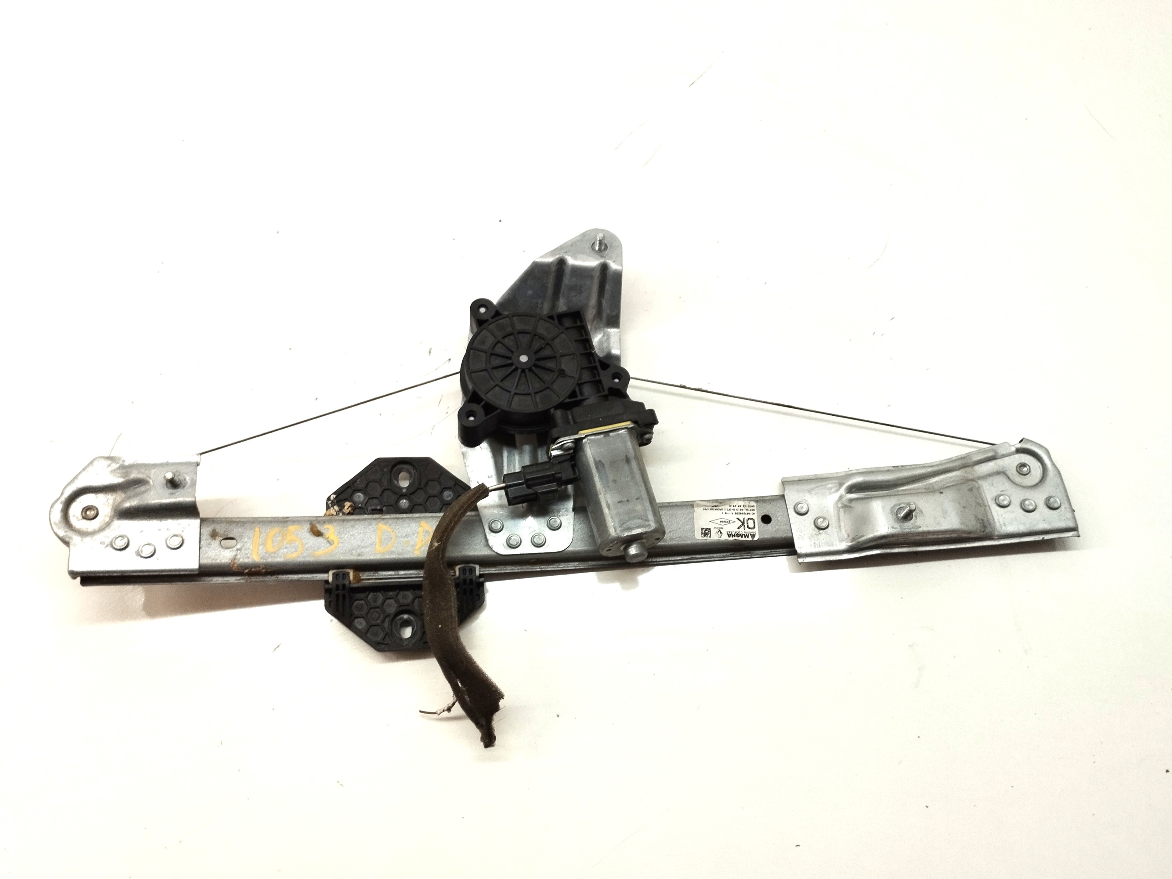 807209299 PASSENGER SIDE RIGHT WINDOW REGULATOR / 124279 FOR DACIA ...
